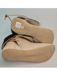 chaussons bottines entierement en cuir avec doublure taille 38 - 40