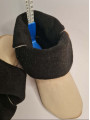 Leather bootie slippers with lining, sizes 38-40