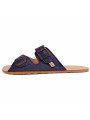 Double buckle sandals blu marino