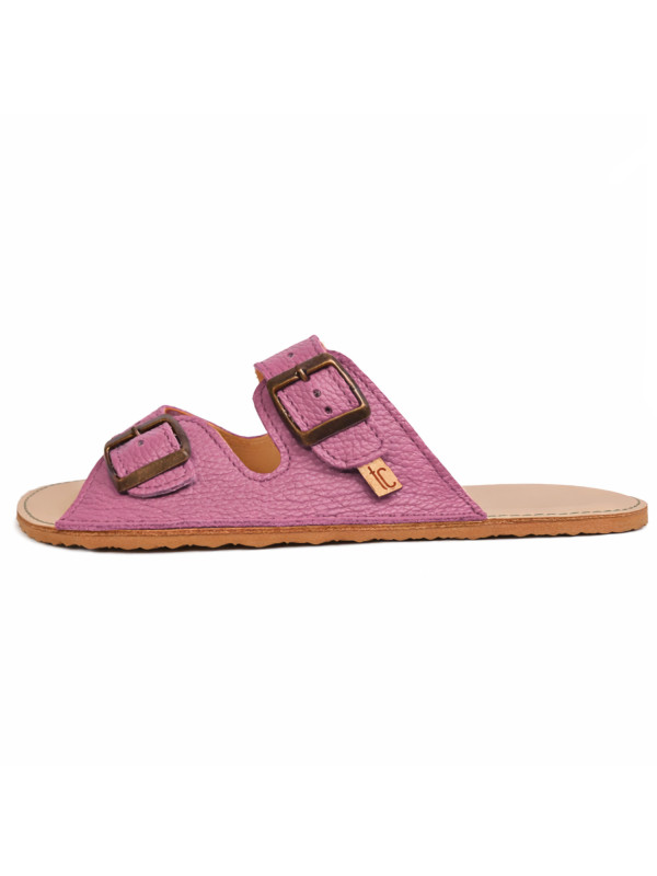 Double buckle sandals cameo
