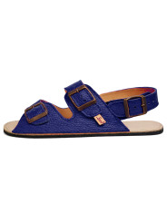 Nastaviteľné barefoot kožené sandále s prackou