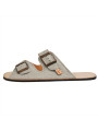 Double buckle sandals perla