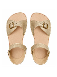 Sandales cuir barefoot extra souple minimaliste large et plate