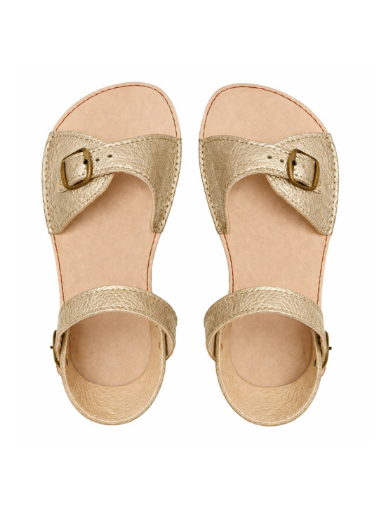 Sandales cuir barefoot extra souple minimaliste large et plate