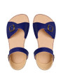 Sandales flexible barefoot larges aux orteils ajustables tige et talon