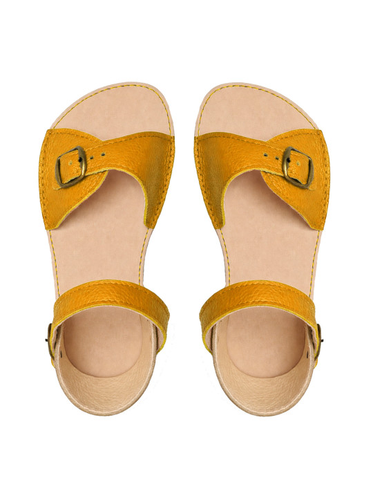 Sandales flexible barefoot larges aux orteils ajustables tige et talon