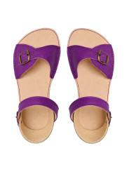 Sandales flexible barefoot larges aux orteils ajustables tige et talon