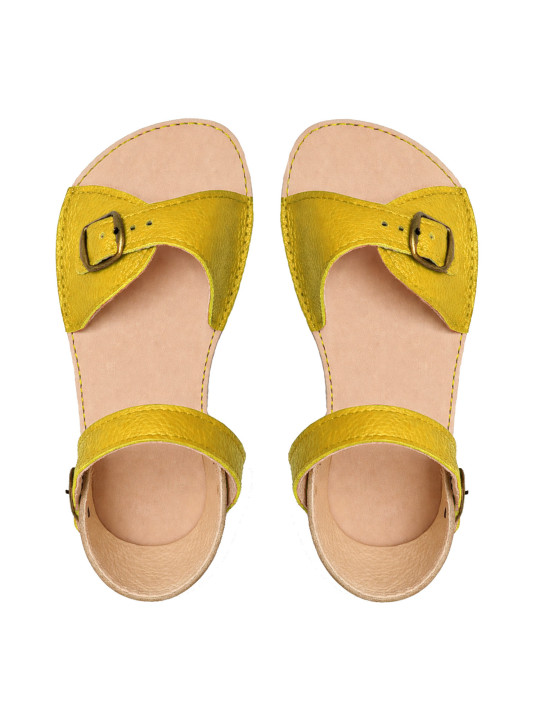 Sandales flexible barefoot larges aux orteils ajustables tige et talon