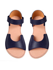 Sandales Elegia barefoot en cuir élégantes pour pied larges