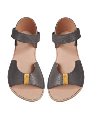 Sandales Elegia barefoot en cuir élégantes pour pied larges