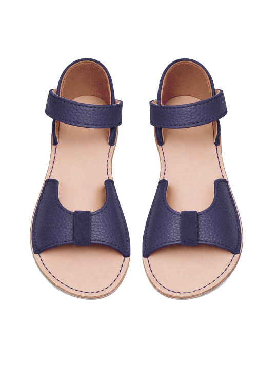 Sandales Elegia barefoot en cuir élégantes pour pied larges