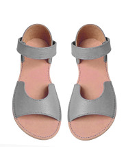 Sandales Elegia barefoot en cuir élégantes pour pied larges