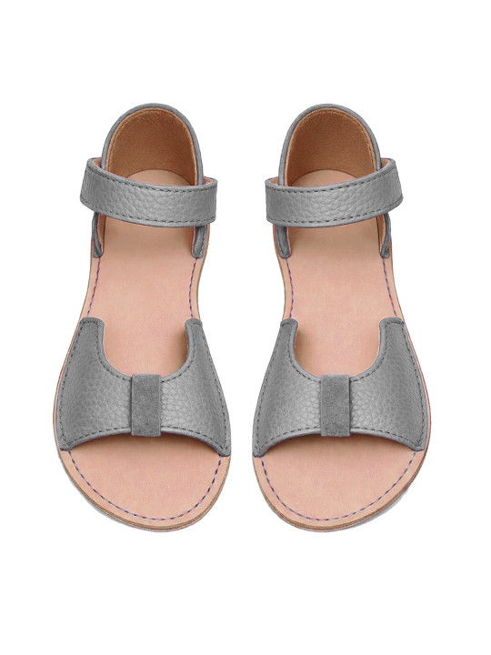 Sandales Elegia barefoot en cuir élégantes pour pied larges