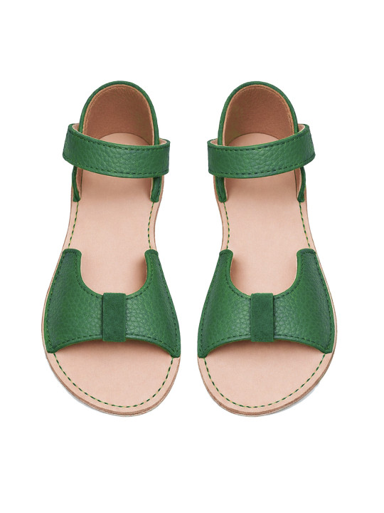 Elegia barefoot sandals in elegant leather for wide feet.