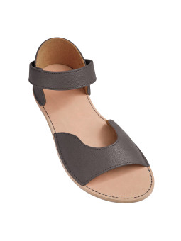 Elegia barefoot sandals in elegant leather for wide feet