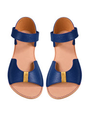 Elegia barefoot sandals in elegant leather for wide feet