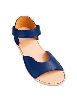 Barefoot sandále Elegia z elegantnej kože pre široké chodidlá