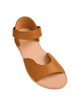 Elegia barefoot sandals in elegant leather for wide feet