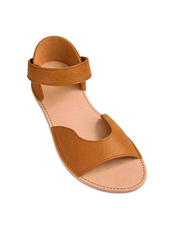 Sandales Elegia barefoot en cuir élégantes pour pied larges