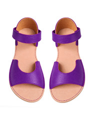 Sandales Elegia barefoot en cuir élégantes pour pied larges