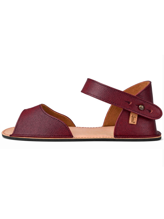 Sandales Elegia barefoot en cuir élégantes pour pied larges