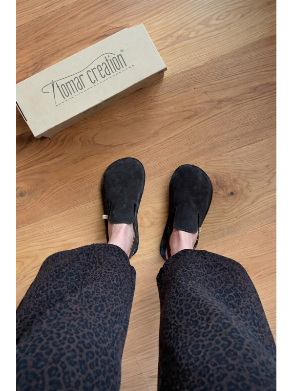 Bareclog – Minimalist Leather Clogs – Custom Lining – Flexible Flat Soles | Tomar Creation