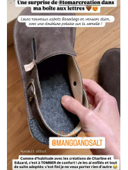 Bareclog – Sabots Minimalistes en Cuir – Doublure au Choix – Semelles Flexibles et Plates | Tomar Creation