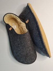 Wool slippers barefoot gum sole collection