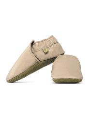 Soft sole slippers - green