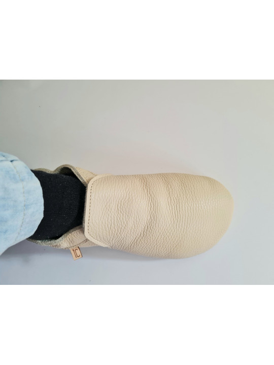 Soft sole slippers - green