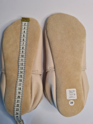 Soft sole slippers - green