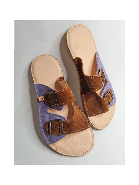 Combine your colors for Triple buckle sandals