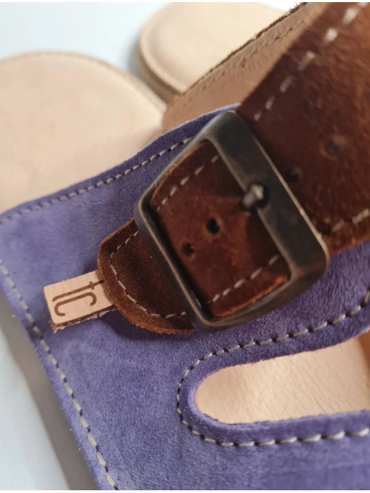 Combine your colors for Triple buckle sandals