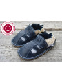 Summer sandals and slippers in organic vegetable-tanned leather Tomar Creation