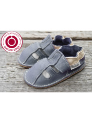 Sandales et chaussons en cuir a tannage végétal bio été Tomar Creation