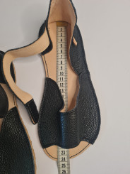 Sandále extra flexibilné barefoot kožene široké