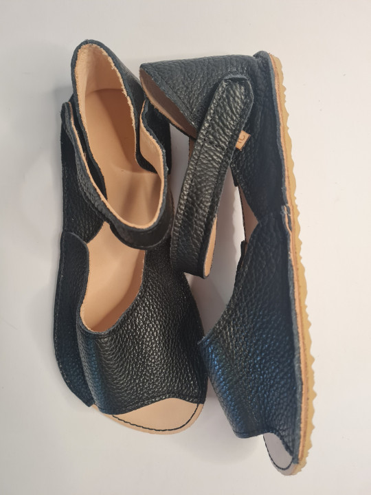 Sandále extra flexibilné barefoot kožene široké