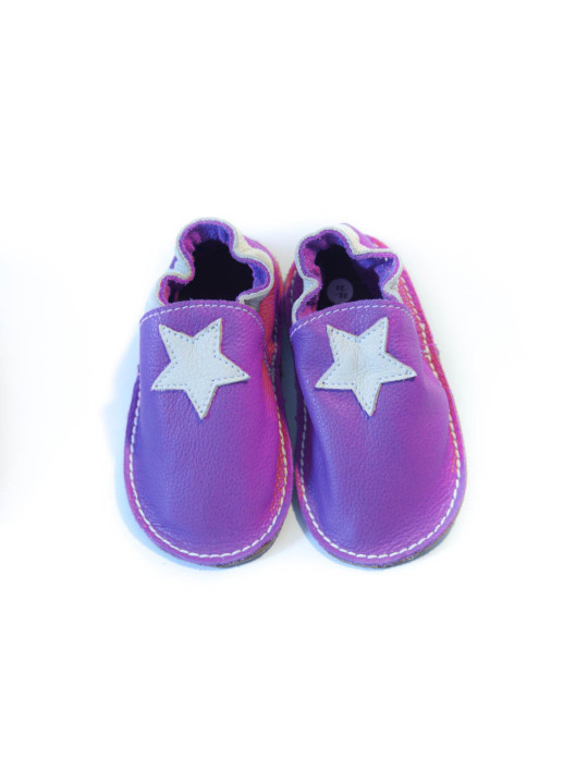 Leather shoes slippers barefoot sole  • Kids & adults 18–48 •  Tomar Creation