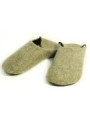 Babouches souples laine bouillie mérinos, exclusivité Tomar 