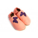 Soft slippers - butterfly - cameo