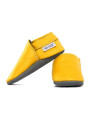 soft leather slippers for children and adults, warm lining