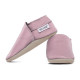 Soft leather slippers - cameo