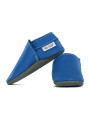 soft leather slippers for children and adults, warm lining