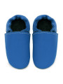 soft leather slippers for children and adults, warm lining