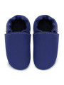 soft leather slippers for children and adults, warm lining