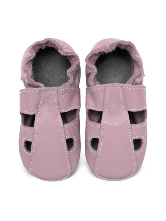 chaussons cuir été - cameo