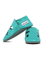 chaussons cuir été - caraibe