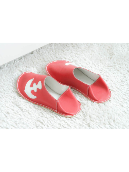 Babouches cuir barefoot artisanales