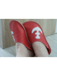 Babouches cuir barefoot artisanales
