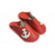 Slippers anchor - rosso fueco